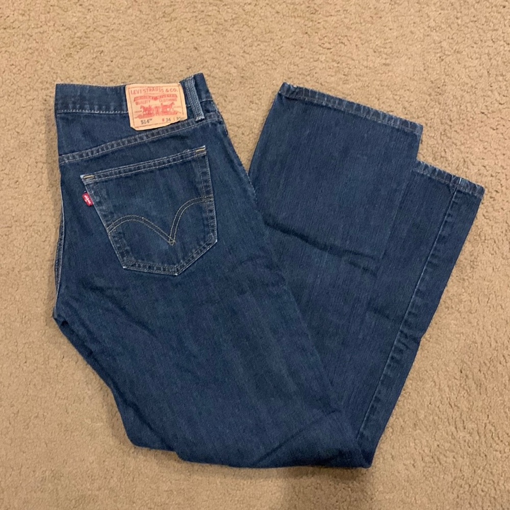 Levi jeans slim straight 34x32